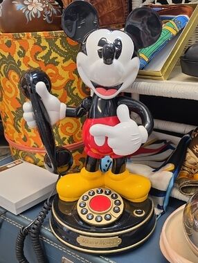 Vintage 1997 Mickey Mouse Phone, Working Conditions, Disney